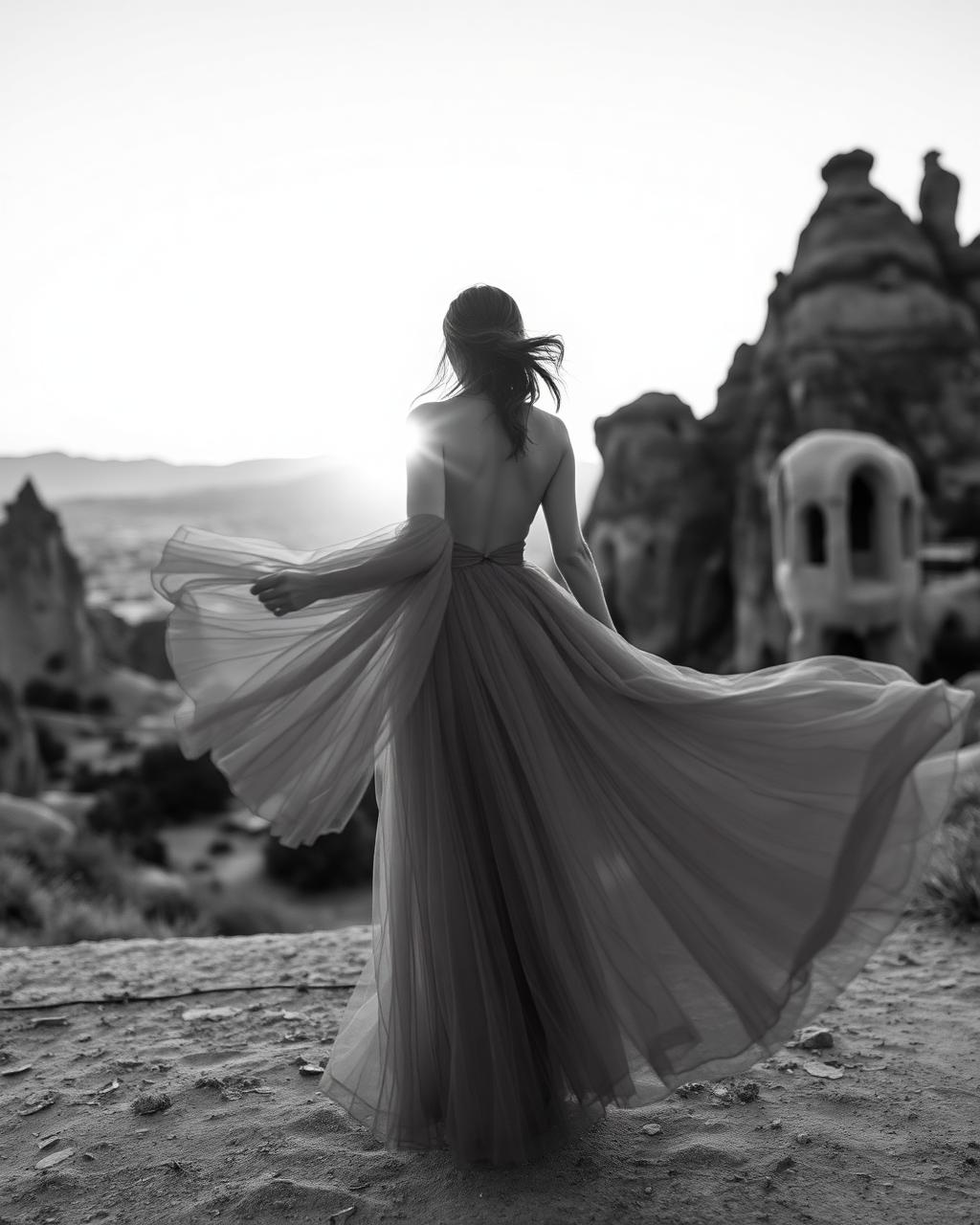 Flying dress rental — Cappadocia